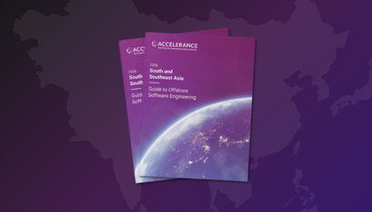 Evaluating software development partners in Asia guide by Accelerance