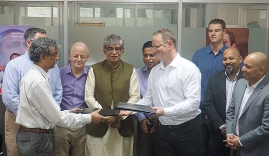 Andy in Bangladesh with Govt Officials-1